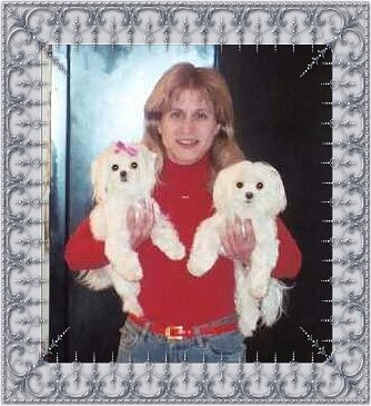 Sassy and Skeeter, a Divine Maltese